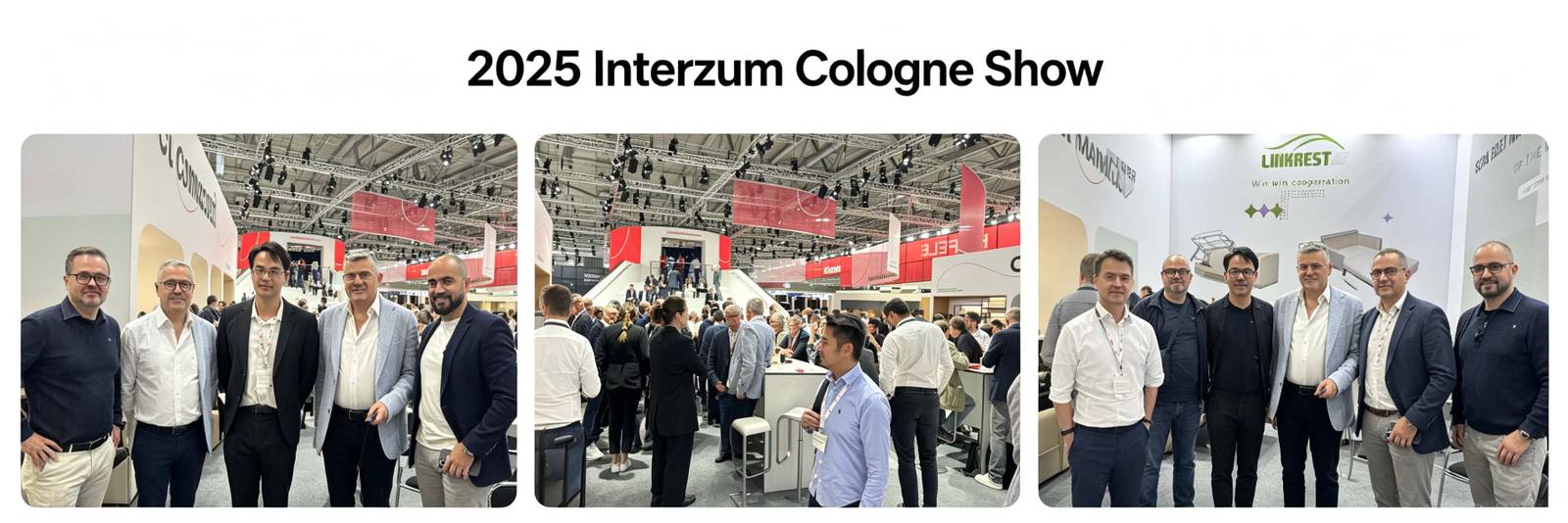 Le Salon international du bois de Cologne s'est terminé avec succès et le stand LINKREST a été très populaire.