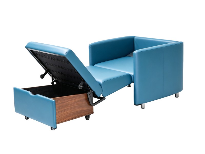 Mécanisme de lit de chaise pliante d'hôpital