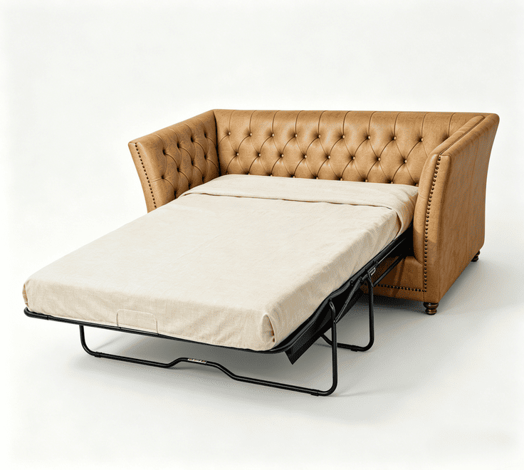 Mécanisme de canapé-lit 2 plis pour la nuit