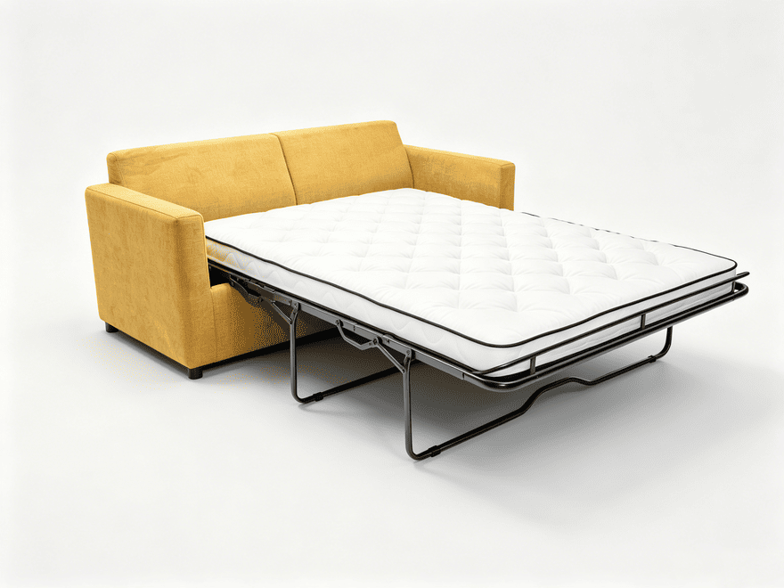 Mécanisme de canapé-lit épais à trois volets